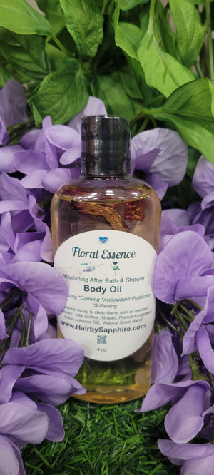 Floral Essence Nourishing After Bath and Shower Body Oil